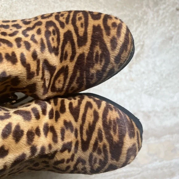 YSL Leopard Print Booties 36.5 - Picture 12 of 12